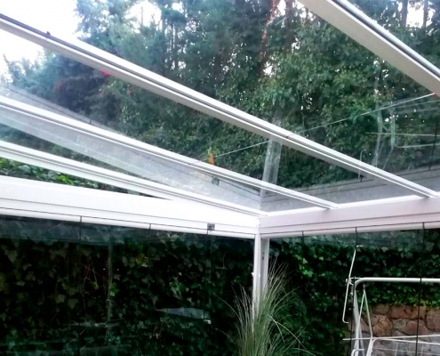 techo fijo transparente